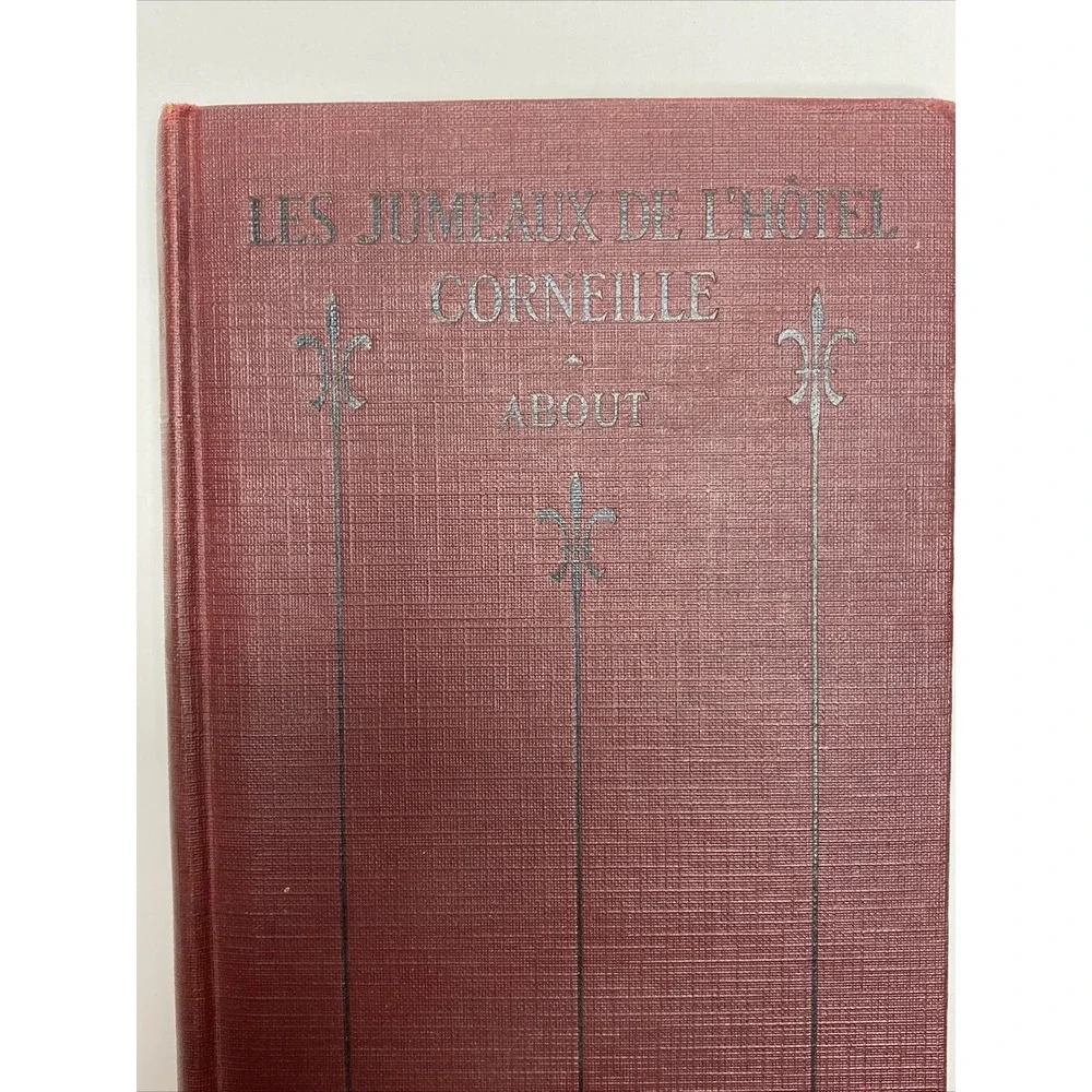 les jumeaux de' L'hotel corneille par edmond  1927‎ norwood press Book French